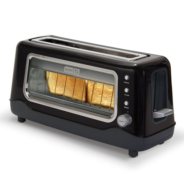 Dash 2 Slice Long Slot Clear View Toaster & Reviews Wayfair